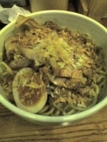 「汁なし（中盛り）」@らーめん 破顔の写真