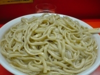 「ラーメン（ニンニクダブル、ヤサイ）」@ラーメン二郎 神田神保町店の写真