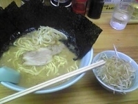 「ねぎのりラーメン中盛、醤油、麺硬め」@らーめん家 せんだい 鶴ヶ峰本店の写真