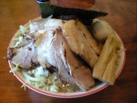 「虎次郎（小盛）+肉増+味玉（\800+\250+\100）」@らーめん・つけめん 虎心の写真