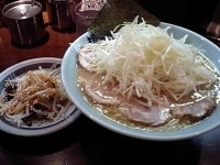 「ネギチャーシューメン」@横浜らーめん 壱八家 本厚木店の写真