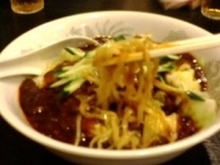 「汁ありジャージャー麺」@桃天花の写真