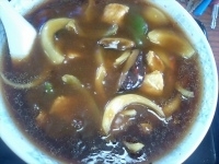 「カレーソバ（650円）」@しらい食堂の写真