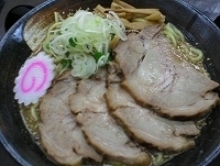 「胡麻味噌らーめん￥390（クーポン使用） 中盛り￥50 チャーシ」@麺屋 にし田の写真