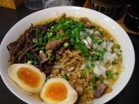 「味噌ラーメン1.5倍680円味付玉子70円」@多麺多の写真