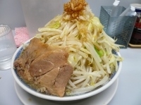 「角ふじ麺（ニンニク少な目）」@鶏とふじの写真