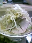 「ふじ麺（中盛・野菜マシ）200円（オープン記念チケット）」@麺絆や 519の写真
