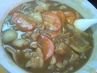 「カレー拉麺（650円）」@金安軒の写真