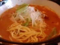 「豚骨坦々麺（ライス付き）900円」@由○ 品川港南店の写真