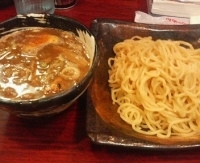 「つけ麺750円（ぱどクーポンにて味玉無料）」@屋台らーめん 柏店の写真