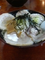 「しおチャーシューめん+大盛」@麺や 手ごね竹の写真