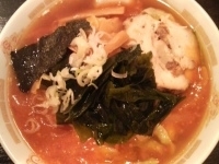 「四川風辛味麺￥680（温かいの方）」@らぁめん 龍門の写真