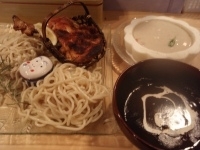 「つくば地鶏のタンドリーチキンの本格カレーつけ麺（大）（どてちんカ」@どてちんの写真