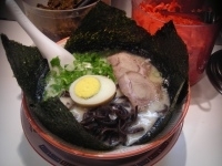 「のりラーメン650円」@博多天神 銀座店の写真