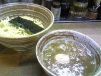 「魚プラスつけ麺【800円】、味玉【ランチサービス】」@いだてんの写真