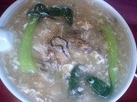 「牡蛎メン（1150円）」@中国料理・喫茶 来来の写真