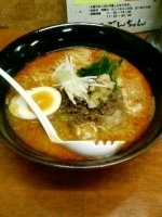 「ごんちゃんらーめん 700円 (坦々麺)」@麺屋 ごんちゃんの写真