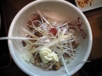 「ネギ豚丼¥300」@らーめん工房いちぐうの写真