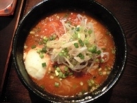 「ベンベラとまと担々麺（ピリ辛）+温玉」@Ben-Bellaの写真