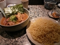 「創作つけ麺? 渋谷型（440g）」@元祖脂そば 背脂醤油 のあの写真