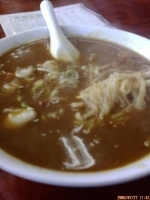 「カレーラーメン 600円」@やまや食堂の写真