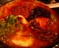 「爆辛ラーメン+5辛800円」@味千拉麺 南柏フィールズ店の写真