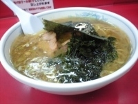 「ラーメン+半ライス（600円+105円）」@ラーメンショップ日本一の写真