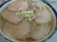 「チャーシューメン（ハーフ&ハーフ）+餃子」@佐野らーめん 麺龍の写真