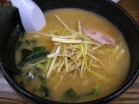 「みそネギラーメン750円味濃い目」@麺屋てつの写真