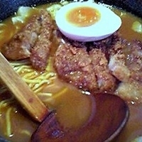 「カレーパーコー麺 700円」@しあわせラーメン 金の糸の写真