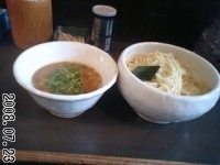 「浸け豚そば大盛り 800円」@俺の空の写真