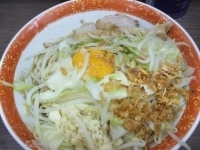 「汁なし小」@ラーメン二郎 横浜関内店の写真