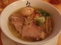 「味玉らーめん（太麺）」@麺処 みどりの写真