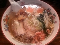 「塩そば」@支那そば屋 蘭丸 門前仲町店の写真