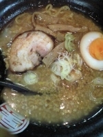 「醤油ラーメン（jこってり）」@屋台らーめん 柏店の写真