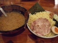「みそつけ麺+大盛り」@火門拉麺の写真
