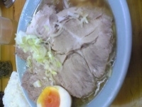 「チャーシュー麺+小ライス」@新発田ラーメン 蔦家の写真