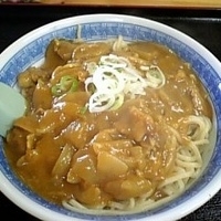 「カレーつけ麺（大盛無料） 580円」@麺屋 筑波の写真