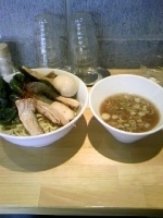 「特上つけめん、大盛り」@麺屋 騎士の写真