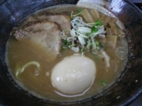 「味玉らーめん（半麺）￥390（クーポン使用） チャーシュー3枚￥」@麺屋 にし田の写真