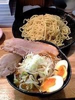 「醤油つけ麺+三品盛」@つけ麺道 たけしの写真