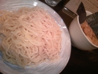 「得製つけめん 950円 麺特盛 100円」@風雲児の写真