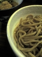 「味玉つけめん+太麺変更（21時からの全粒粉入り）」@麺処 井の庄の写真