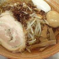 「味玉覆麺」@覆麺 智の写真