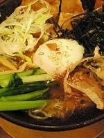 「冷やしラーメン（980円）・替え玉（120円）」@麺屋 空海 海浜幕張店の写真