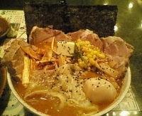「全部いりラーメン（味噌）（1500円）」@らーめん 一真堂の写真