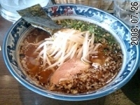 「醤油麺（650円）」@麺屋 黒船 幸手店の写真