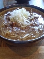 「味噌ラーメン（大盛）」@すみれ 札幌中の島本店の写真