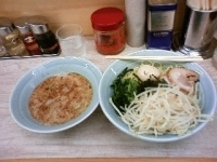 「醤油つけ麺」@ラーメン壱國家 伊勢佐木町店の写真