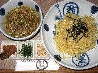 「梅しそつけ麺 750円」@与ろゐ屋の写真